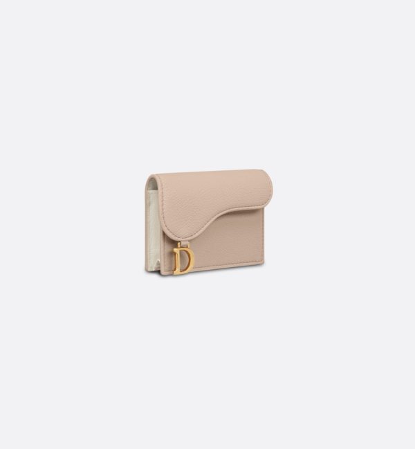 DIOR Saddle Bloom Card Holder