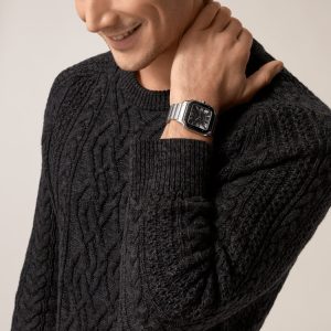 CARTIER SANTOS DE  WATCH  LARGE MODEL