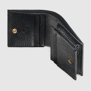 GUCCI LEATHER CARD CASE WALLET