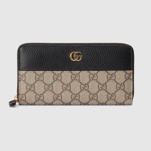 GUCCI MARMONT ZIP AROUND WALLET