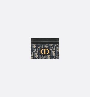DIOR 30 Montaigne Freesia Card Holder