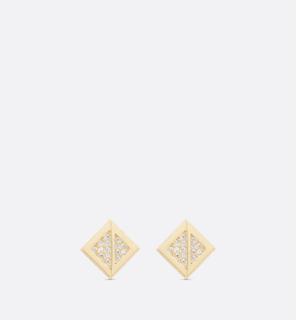 DIOR CD Diamond Earrings