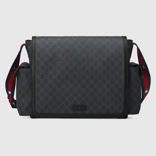 GUCCI SUPREME DIAPER BAG