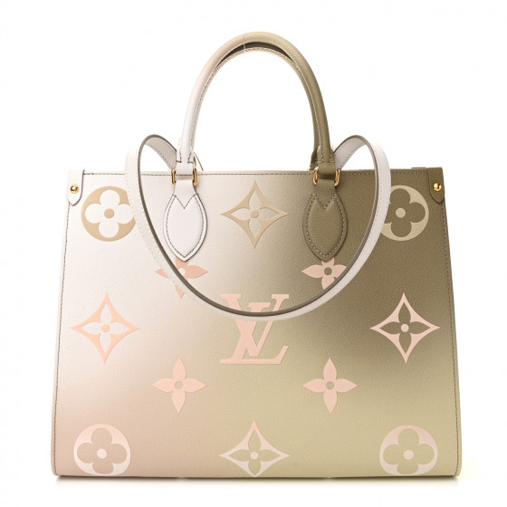 Louis Vuitton Monogram Giant Spring In The City OnTheGo MM Sunset Kaki