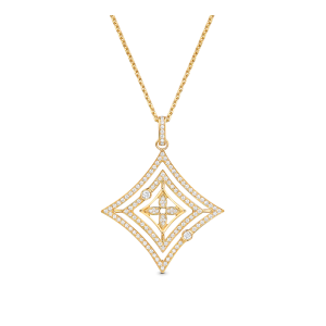 Louis Vuitton Idylle Blossom Medallion, Yellow Gold And Diamonds