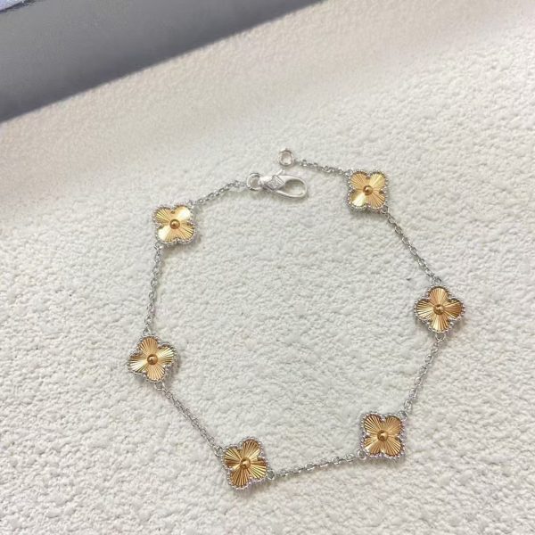 Van Cleef & Arpels Vintage Alhambra bracelet, 6 motifs