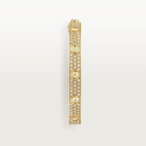 CARTIER LOVE BRACELET, DIAMOND-PAVED