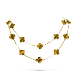 Van Cleef & Arpels Vintage Alhambra long necklace, 20 motifs