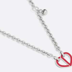 DIOR CD Heart Necklace