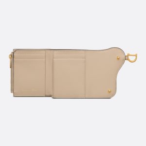 DIOR Saddle Lotus Wallet