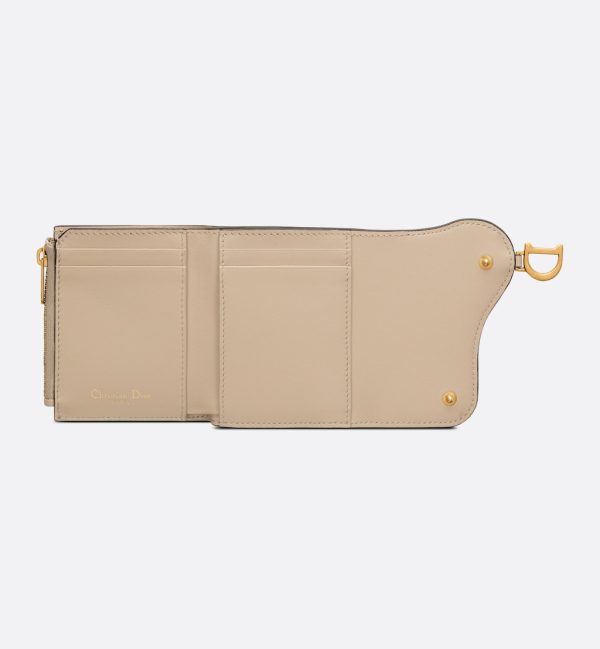 DIOR Saddle Lotus Wallet