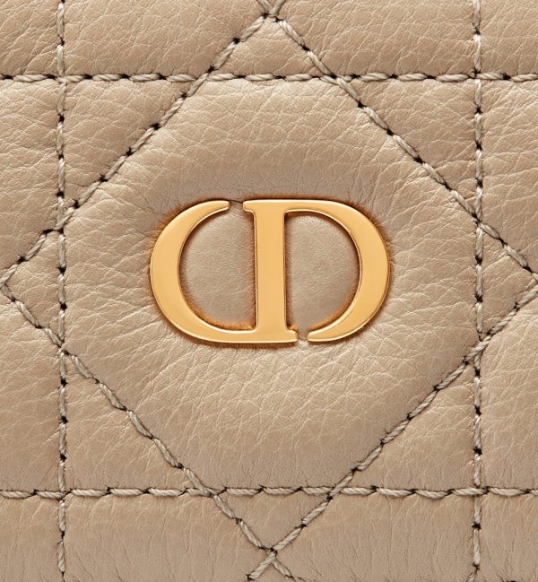 DIOR Caro Freesia Card Holder