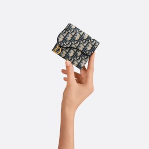 DIOR Saddle Lotus Wallet