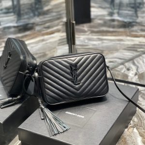 YSL Lou Camera Bag In Quilted Leather