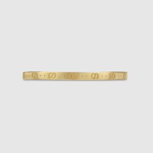 GUCCI ICON BRACELET IN YELLOW GOLD