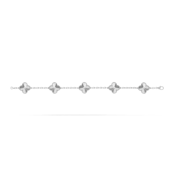 Van Cleef & Arpels Vintage Alhambra bracelet, 5 motifs