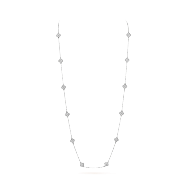 Van Cleef & Arpels Sweet Alhambra long necklace, 16 motifs