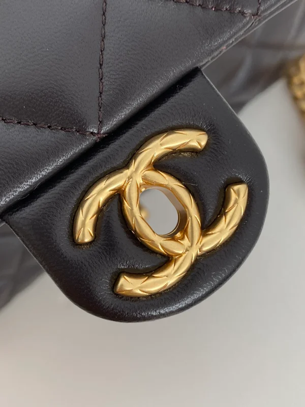 Chanel Small Flap Bag Black For Women, Women's Bags 8.7in/22cm