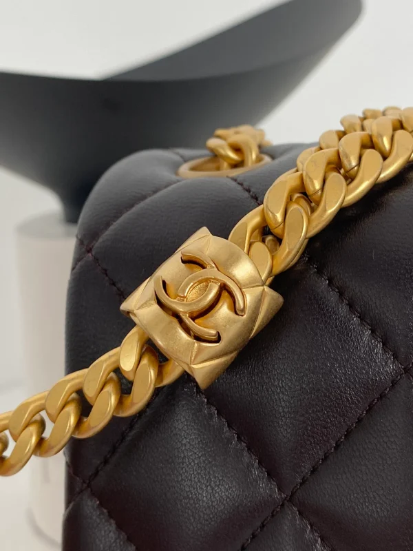 Chanel Small Flap Bag Black For Women, Women's Bags 8.7in/22cm
