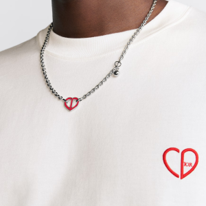 DIOR CD Heart Necklace