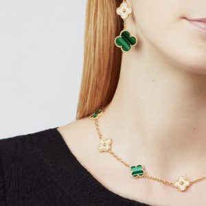 Van Cleef & Arpels Magic Alhambra earrings, 3 motifs