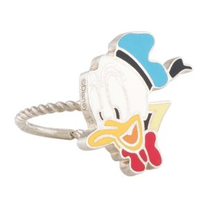 GUCCI Enamel Donald Duck Cocktail Ring