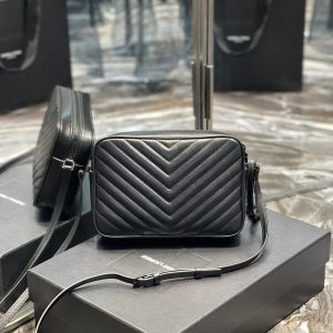 YSL Lou Camera Bag In Quilted Leather