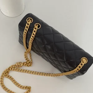 Chanel Small Flap Bag Black For Women, Women's Bags 8.7in/22cm