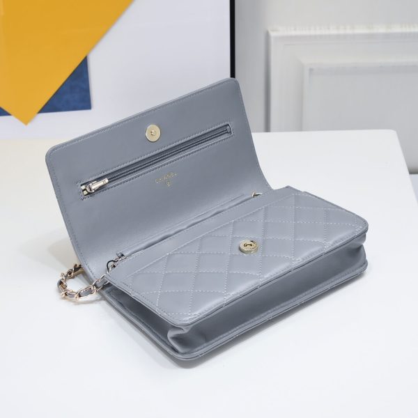 Chanel classic chain wallet