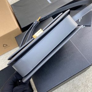 YSL Solferino Medium Satchel In Box Leather