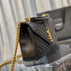 YSL College Medium Quilted leather Bag