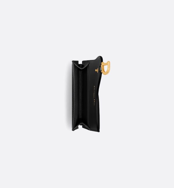 DIOR Saddle Bloom Card Holder