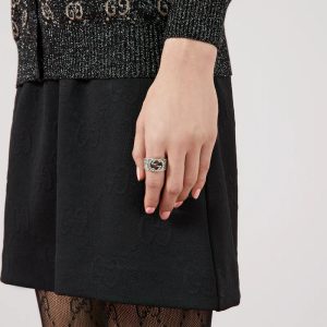 GUCCI INTERLOCKING RING