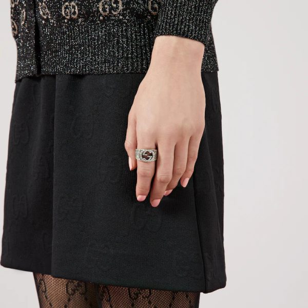 GUCCI INTERLOCKING RING