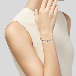GUCCI Thin Interlocking G Cuff Bracelet