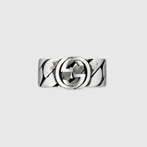 GUCCI INTERLOCKING RING
