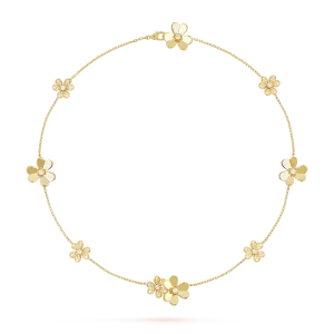 Van Cleef & Arpels Frivole necklace, 9 flowers