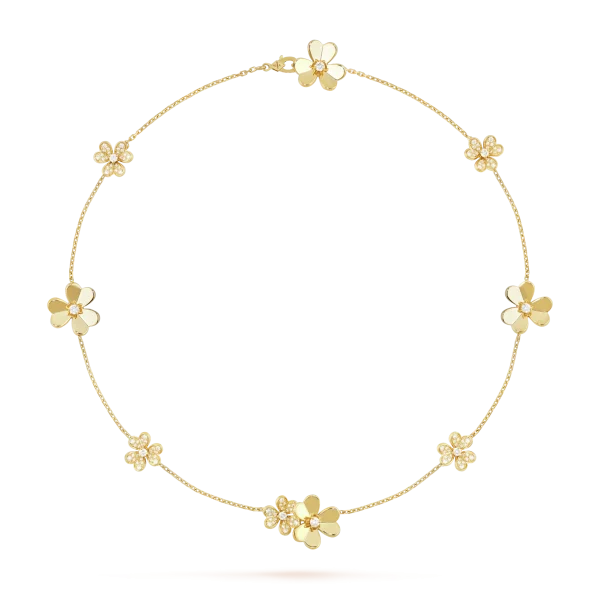 Van Cleef & Arpels Frivole necklace, 9 flowers