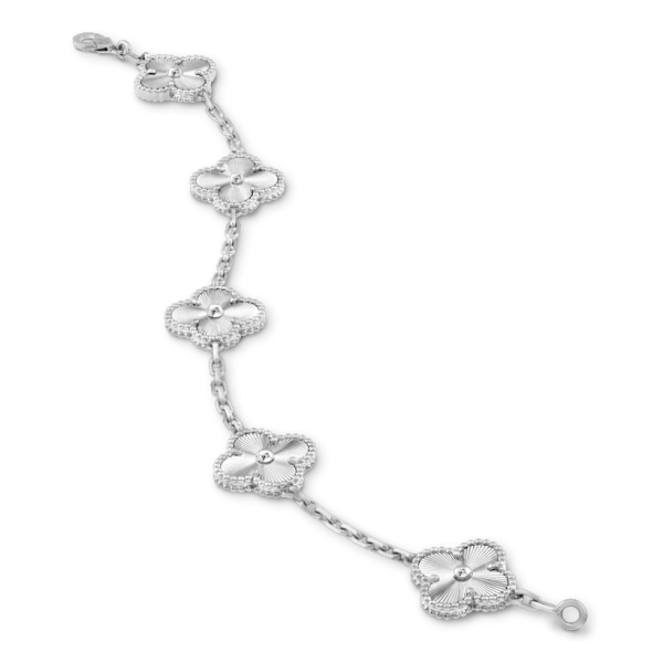Van Cleef & Arpels Vintage Alhambra bracelet, 5 motifs