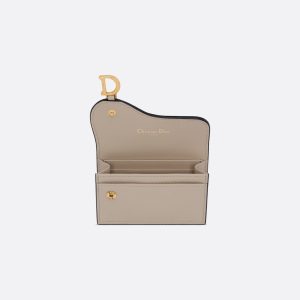 DIOR Saddle Bloom Card Holder