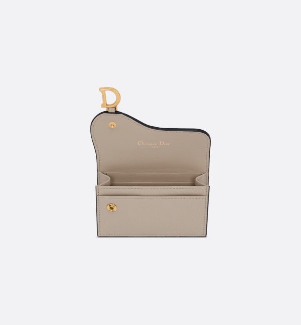 DIOR Saddle Bloom Card Holder