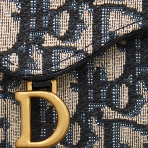 DIOR Saddle Lotus Wallet