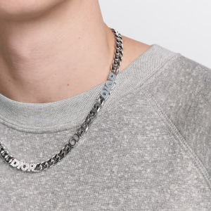 DIOR Italic Chain Link Necklace