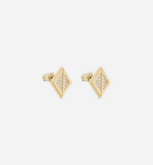 DIOR CD Diamond Earrings