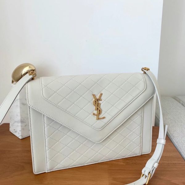 YSL Gaby Satchel Bag in Quilted Lambskin