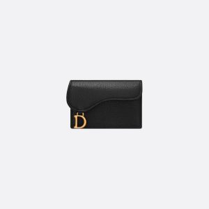 DIOR Saddle Bloom Card Holder