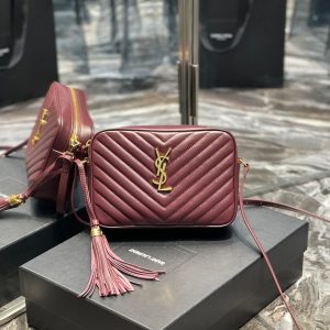 YSL Lou Camera Bag In Quilted Leather