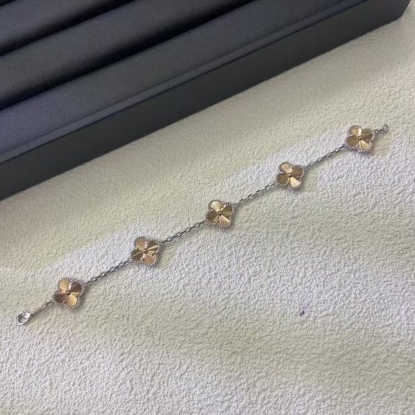 Van Cleef & Arpels Vintage Alhambra bracelet, 5 motifs