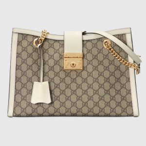 GUCCI PADLOCK  MEDIUM SHOULDER BAG