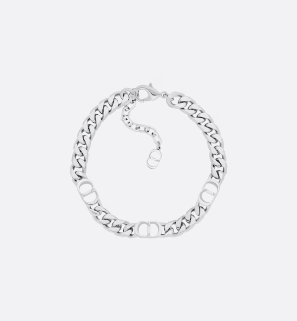 DIOR CD Icon Thin Chain Link Bracelet